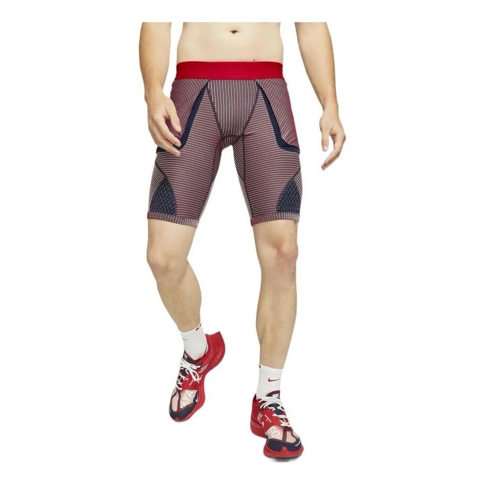 Nike Men's Nike x Gyakusou Crossover Utility Elastic Stripe Sports Tight Shorts
